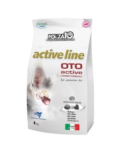 Сухой корм для собак Active Line Oto рыба 4кг Forza10