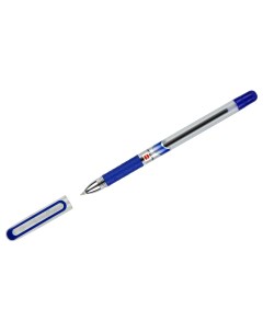 Ручка шариковая Pinpoint синяя 0 6мм грип 4шт Cello