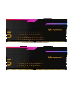 Модуль памяти DDR5 32GB 2 16GB BL 9BWWR 391 Predator Hermes RGB PC5 51200 6400MHz CL32 1 4V with fan Acer