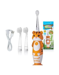 Электрическая зубная щетка Brush Baby Sonic WildOnes Тигр оранжевая Sonic WildOnes Тигр оранжевая Brush-baby