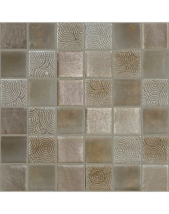 Стеклянная мозаика Interior Silver 30 7х30 7 см Togama