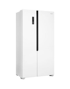 Холодильник двухкамерный WSBS 501 NFW No Frost Side by Side белый Weissgauff