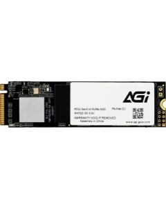 SSD накопитель AI298 M 2 2280 PCIe 3 0 x4 512GB 512GIMAI298 Agi