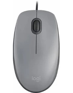Компьютерная мышь M110 серый темно серый 910 006760 Logitech