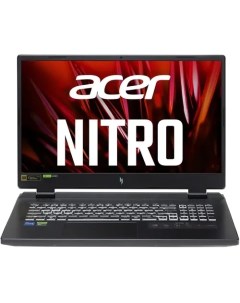 Ноутбук NITRO AN17 51 59MB NoOS NH QK5CD 002 Acer