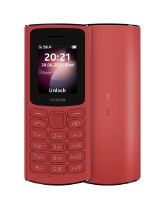 Телефон Nokia 105 DS 2021 Red