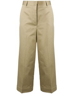 Thom browne брюки прямого кроя с заниженной талией нейтральные цвета Thom browne