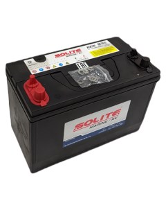 Автомобильный аккумулятор 110 Ач прямая полярность E41R Solite