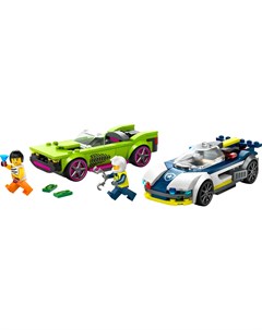 Конструктор City Police Car and Muscle Car Chase 60415 Lego