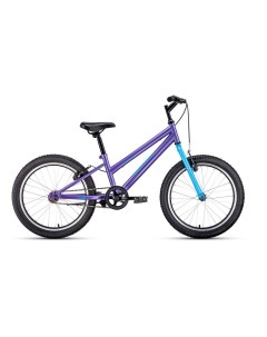 Велосипед MTB HT Low 2021 10 5 фиолетовый голубой Altair