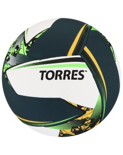 Мяч волейбольный TORRES Save гибридная сшивка 12 панелей размер 5 295 г Nobrand