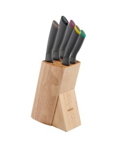 Набор кухонных ножей Fresh Kitchen K122S504 с подставкой 5 ножей Tefal