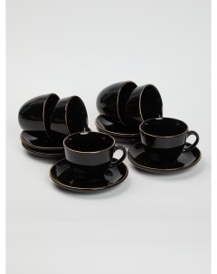 Чайный сервиз 12 предметов фарфор 250мл LUN12CS00001 T0 Tulu porselen
