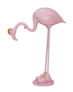 Статуэтка искусственный камень фламинго C 0062 Pink O.m.s. collection