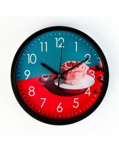 Часы настенные Десерт плавный ход d 20 см Nobrand