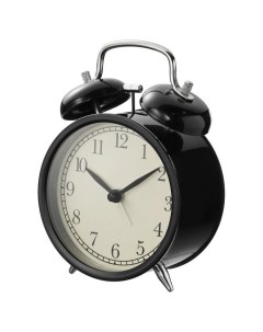 Часы будильник Classic model black 14 2x10 3x6 см Ilikegift
