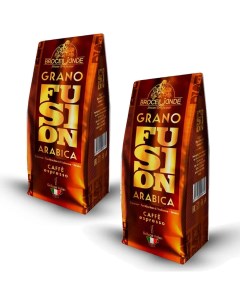 Кофе в зернах Grano Fusion 1 кг х 2 шт Broceliande