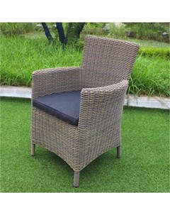 Плетеное кресло AM 395C Grey Afina