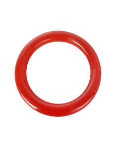 Игрушка для собак Кольцо красный ПВХ 13 5 см Pet universe