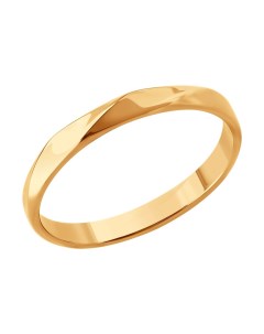 Кольцо обручальное из золота Sokolov