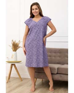 Жен сорочка ночная Нежность Фиолетовый р 56 Lika dress