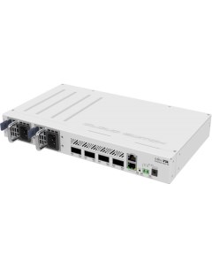 Коммутатор CRS504 4XQ IN 1x10Base T 100Base TX 4xQSFP28 Switching capacity 800 Gbps Mikrotik