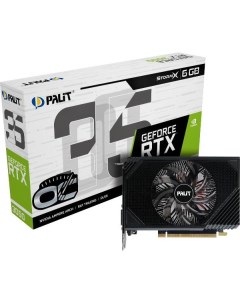 Видеокарта Palit NVIDIA GeForce RTX 3050 StormX OC 6GB NVIDIA GeForce RTX 3050 StormX OC 6GB