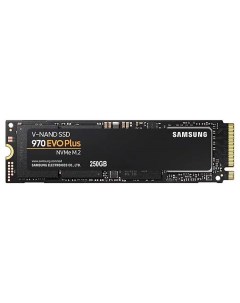 Внутренний SSD накопитель Samsung 250GB 970 EVO Plus NVMe M 2 MZ V7S250BW 250GB 970 EVO Plus NVMe M 