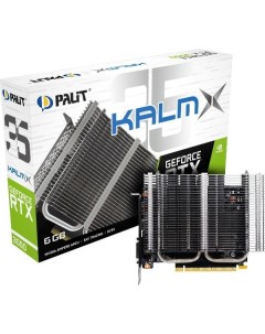 Видеокарта Palit NVIDIA GeForce RTX 3050 KalmX 6GB NVIDIA GeForce RTX 3050 KalmX 6GB