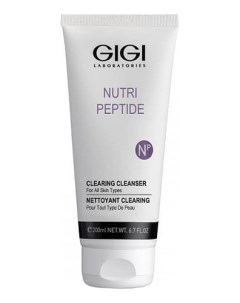 Пептидный очищающий гель для лица Nutri Peptide Clearing Cleanser Гель 200мл Gigi