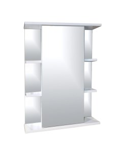 Шкаф зеркальный подвесной Орландо 55x72 см цвет белый Без бренда