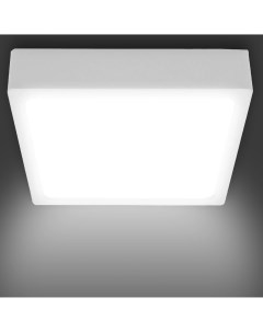 Светильник точечный светодиодный накладной 06 44 9 6 м нейтральный белый свет цвет белый Apeyron