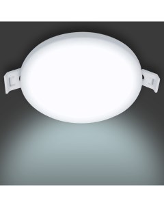 Светильник точечный светодиодный встраиваемый 06 52 под отверстие 75 мм 5 6 м холодный белый свет цв Apeyron