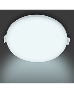 Светильник точечный светодиодный встраиваемый 06 53 под отверстие 85 мм 8 м холодный белый свет цвет Apeyron