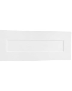 Фасад для кухонного ящика под духовку Ньюпорт белый 44 7x16 7 см МДФ цвет белый Delinia id