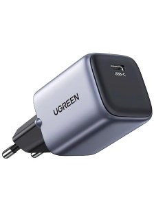 Зарядное устройство CD319 Nexode Mini USB C 30W PD Grey 90666 Ugreen