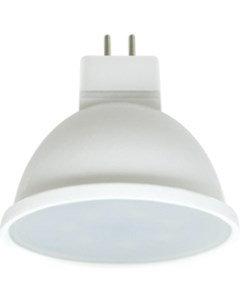 Лампа светодиодная GU5 3 8 Вт 220 В рефлектор 4200 К свет нейтральный белый Light MR16 LED Ecola