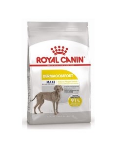 Maxi Dermacomfort Корм сух диет д собак крупных пород с повышенной чувств кожи 10кг Royal canin