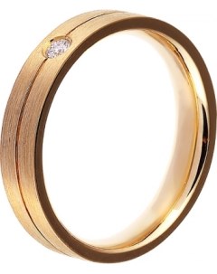 Кольцо с бриллиантом из желтого золота Джей ви