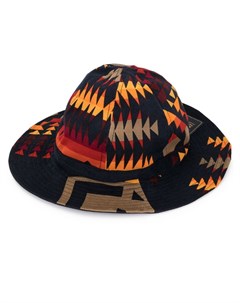 Sacai шляпа с принтом aztec Sacai