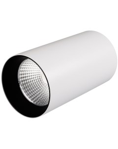 Накладной светильник LED накладной SP POLO R85 1 15W Day White 40deg White Black Ring IP20 Металл 3  Arlight