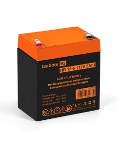 Аккумуляторная батарея для ИБП HR 12 5 12V 5Ah EP211732RUS Exegate