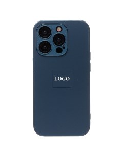 Чехол iPhone 15 Pro пластиковый MagSafe 3 синий Promise mobile