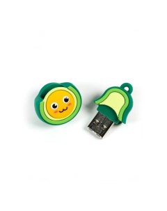 Флешка Wild series Авокадо 32 Гб USB2 0 чт до 25 Мб с зап до 15 Мб с Smartbuy
