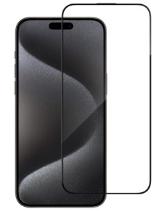 Защитное стекло для iPhone 15 Pro с защитой динамика Black Blueo