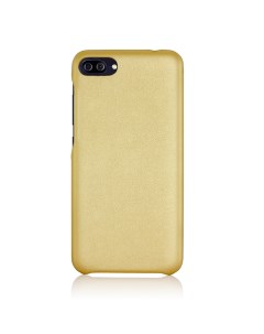 Чехол накладка Slim Premium для ASUS ZenFone 4 Max Искусственная кожа Золотистый G-case