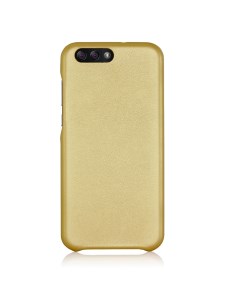 Чехол накладка Slim Premium для ASUS ZenFone 4 Искусственная кожа Золотистый G-case