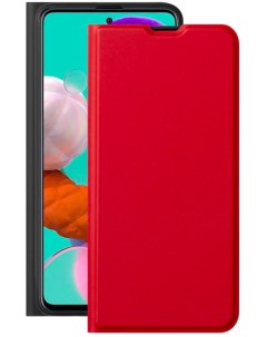 Чехол крышка для Samsung Galaxy A51 термополиуретан красный Deppa