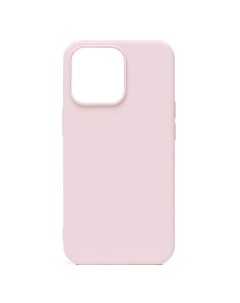 Чехол силиконовый для iPhone 13 Pro Max 6 7 soft touch светло розовый Alwio