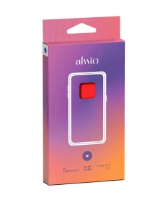 Чехол силиконовый для iPhone 13 Pro Max 6 7 soft touch красный Alwio